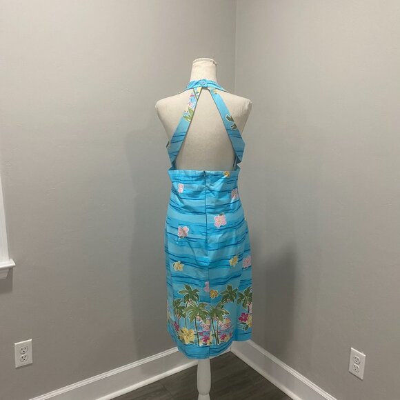 Hawaiian Print Dress 16 - Picture 8 of 9